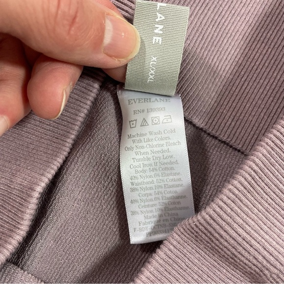 New Everlane The Seamless Leggings Lavender XL/XXL - Picture 6 of 9